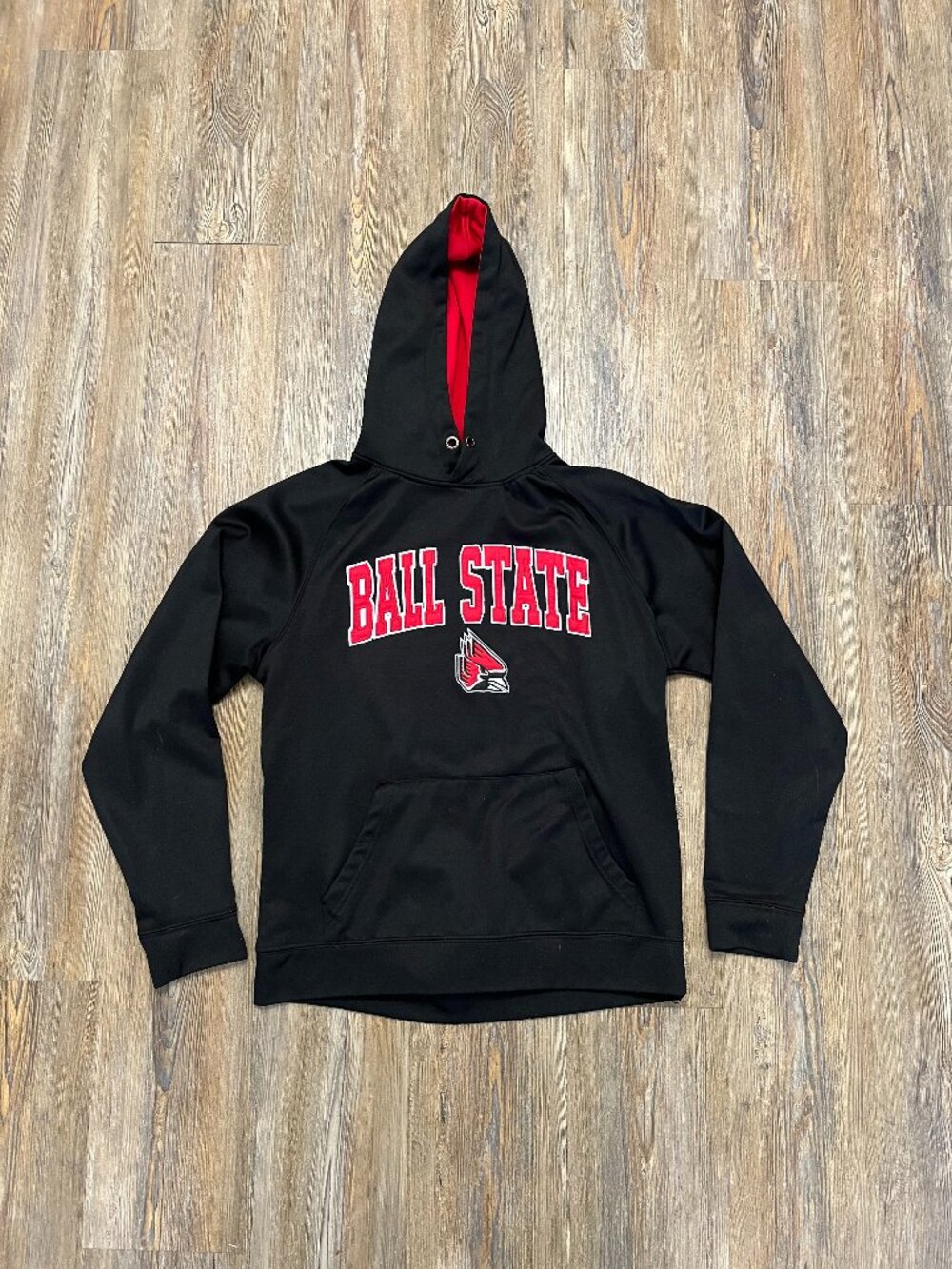 Ball State Hoodie - Men Size Medium - Colosseum - 100% Polyester
